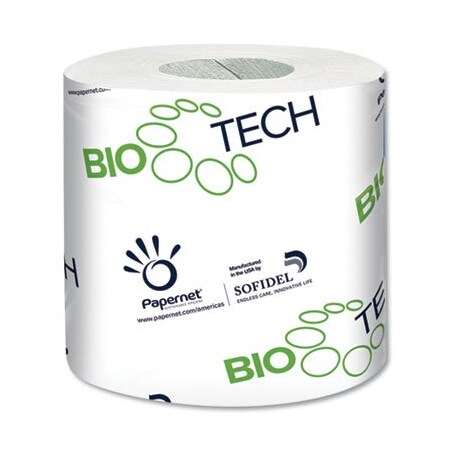 Sofidel Papernet, BIOTECH TOILET TISSUE, SEPTIC SAFE, 2-PLY, WHITE, 96PK 415596